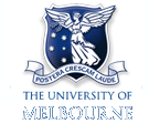 The University of Melbourne [logo]