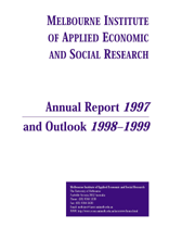 Annual report 1997 cover 