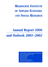 Annual Report 2000 cover