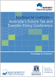 Australia's Future Tax and Transfer Policy Conference